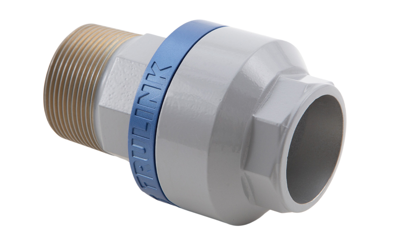 Applied System Technologies TruLink PTC Straight Male Threaded Adapter